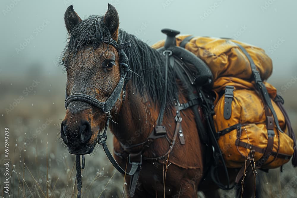 Search and Rescue Horse